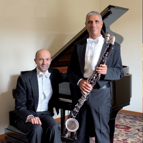 Con il clarinettista Rocco Parisi