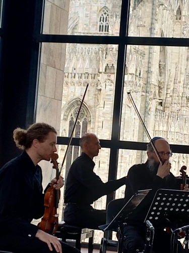 Con l'Achrome Ensemble al Museo del Novecento di Milano